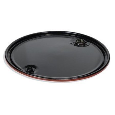 BASCO Lined 18-Gauge Drum Lid with Bungs ext. dia. 23" DRM1539